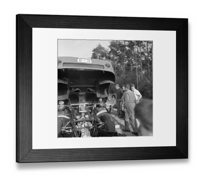 Framed Print : The training of the racing drivers at the Hockenheimring Framed Print : The training of the racing drivers at the Hockenheimring