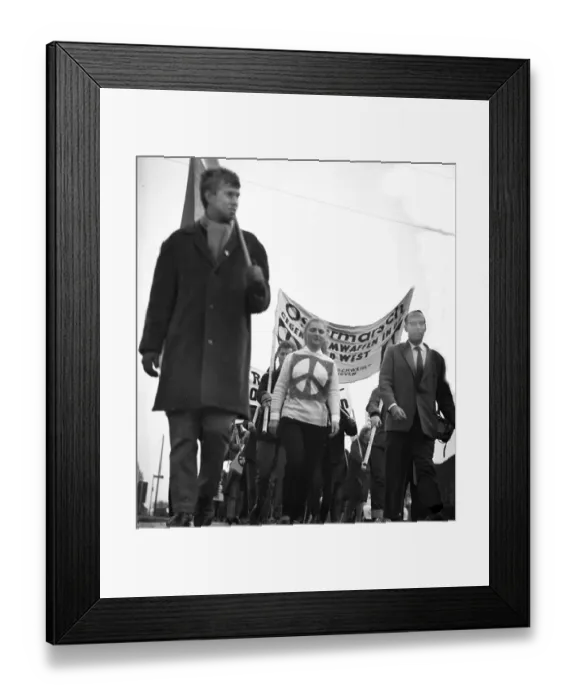 Framed Print : Even the 2nd Easter March on German soil Framed Print : Even the 2nd Easter March on German soil