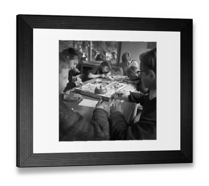 Framed Print : Children in the Ruhr area, here in the year 1966 in Leisure and Play Framed Print : Children in the Ruhr area, here in the year 1966 in Leisure and Play