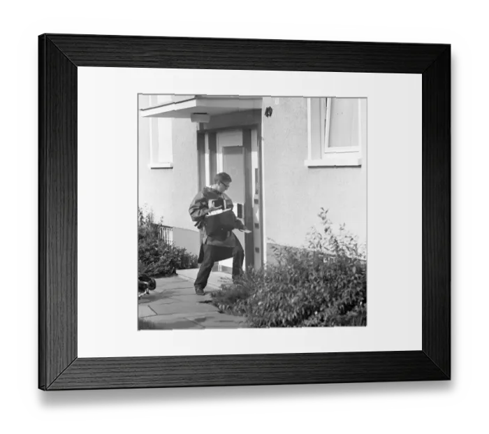 Framed Print : The German Federal Post Office Framed Print : The German Federal Post Office
