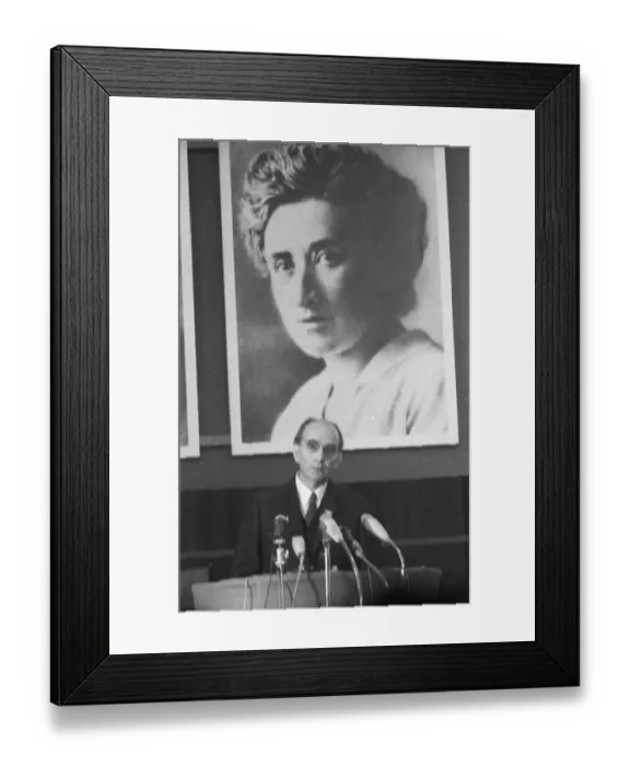 Framed Print : Conferences of the newly founded communist party (DKP) in 1968 to 1970 Framed Print : Conferences of the newly founded communist party (DKP) in 1968 to 1970