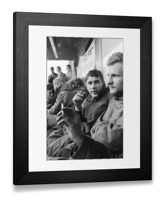 Framed Print : The hunger strike by students at the University of Applied Sciences in Dortmund in 1966 was directed against changes to