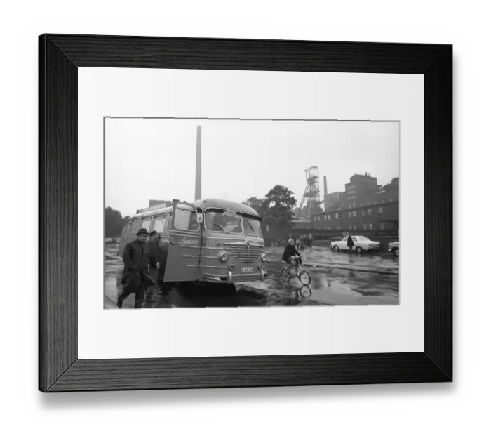 Framed Print : DEU, Germany, Ruhr Area The election campaign for the Bundestag elections on 10