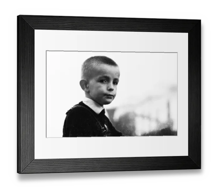 Framed Print : Negative highlights in the Ruhr area in the years 1965 to 1971