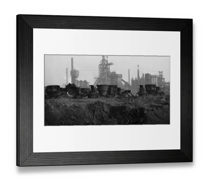 Framed Print : Negative highlights in the Ruhr area in the years 1965 to 1971 Framed Print : Negative highlights in the Ruhr area in the years 1965 to 1971