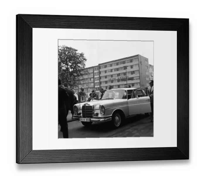 Framed Print : The district party conference of the SPD