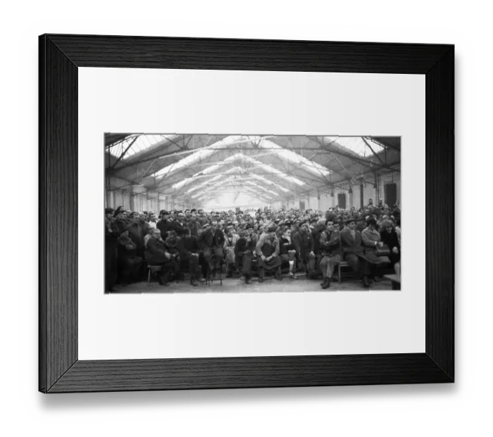 Framed Print : With warning strikes and factory meetings Framed Print : With warning strikes and factory meetings