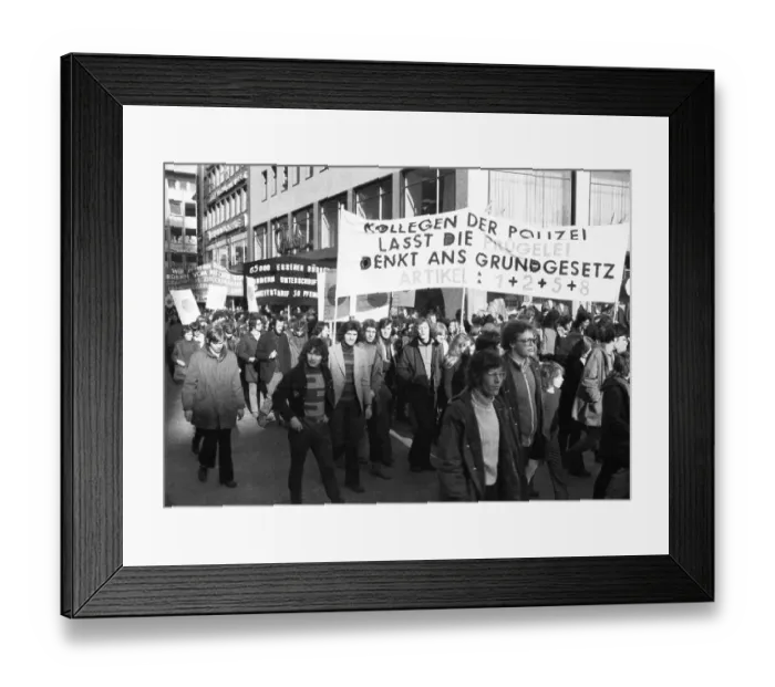 Framed Print : About 5000 people, mostly pupils and students Framed Print : About 5000 people, mostly pupils and students