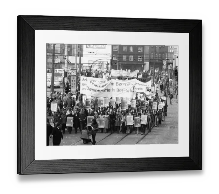 Framed Print : The occupational ban, the effect of the Radical Decree Framed Print : The occupational ban, the effect of the Radical Decree