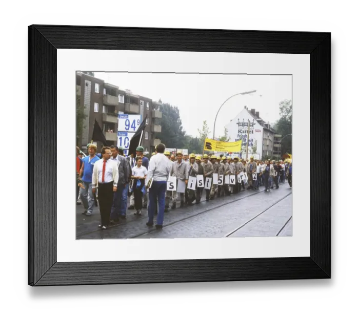 Framed Print : Here in Recklinghausen 10. 8. Herten 12