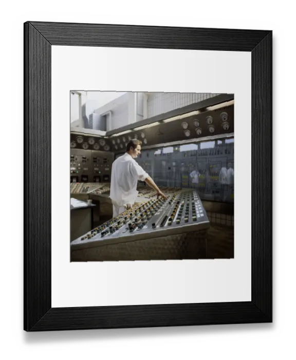 Framed Print : Bochum, company Westmilch, dairy, on 22, 5, 1980 Framed Print : Bochum, company Westmilch, dairy, on 22, 5, 1980