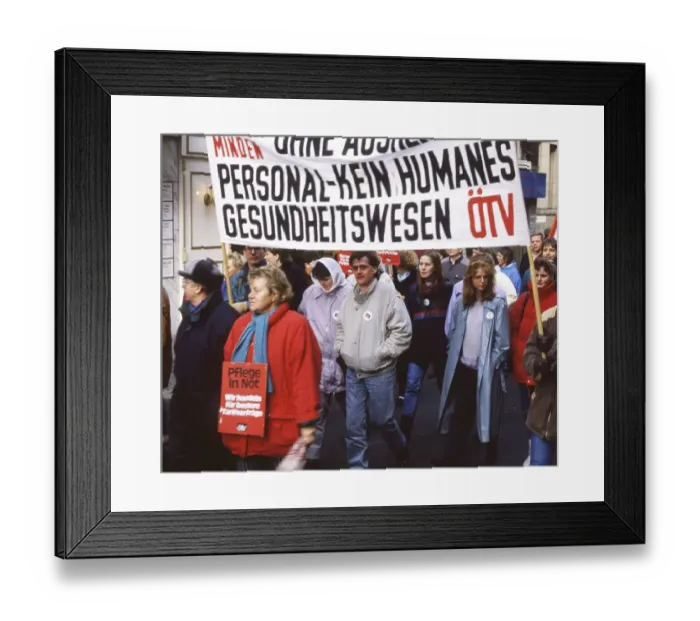 Framed Print : Demonstrated on 28. 2