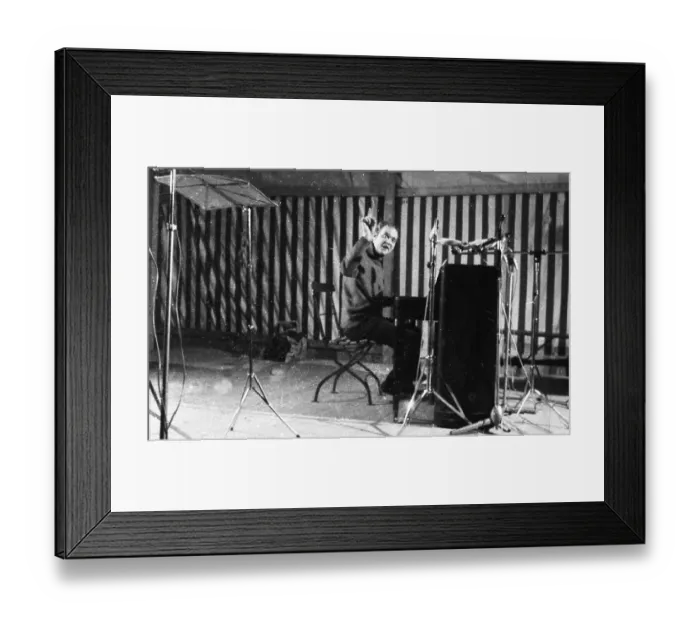 Framed Print : Here the 3rd Festival for Chanson and Folklore on 26