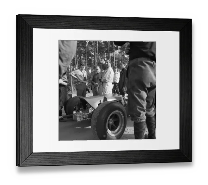 Framed Print : The training of the racing drivers at the Hockenheimring Framed Print : The training of the racing drivers at the Hockenheimring