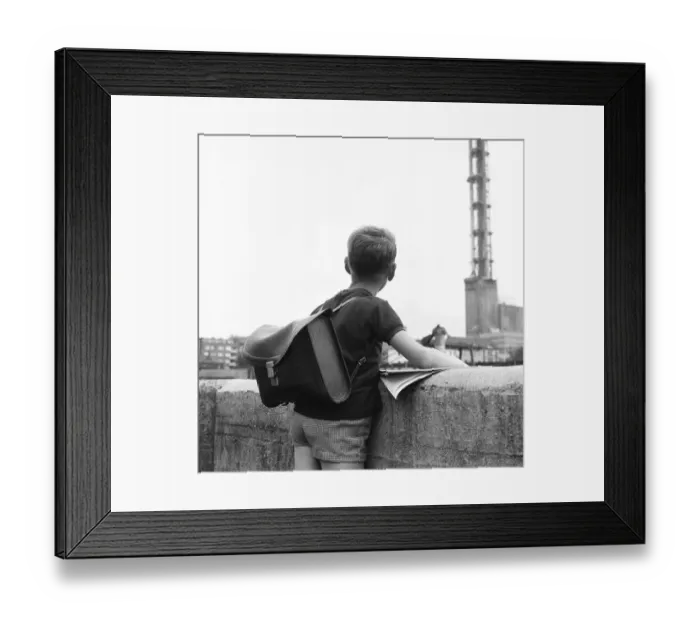 Framed Print : Children in the Ruhr area, here in the year 1966 in leisure and play Framed Print : Children in the Ruhr area, here in the year 1966 in leisure and play