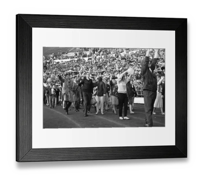 Framed Print : SSSR, Soviet Union, Moscow: The traditional World Youth Festivals organised by communist WBDJ