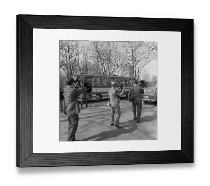 Framed Print : KPD functionaries, who had travelled from the GDR Framed Print : KPD functionaries, who had travelled from the GDR