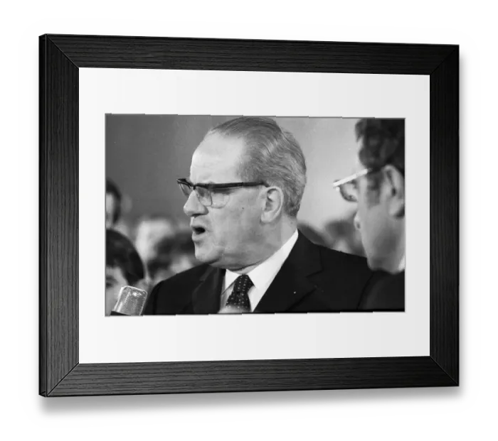 Framed Print : The Election Night 1969 on 28. 9