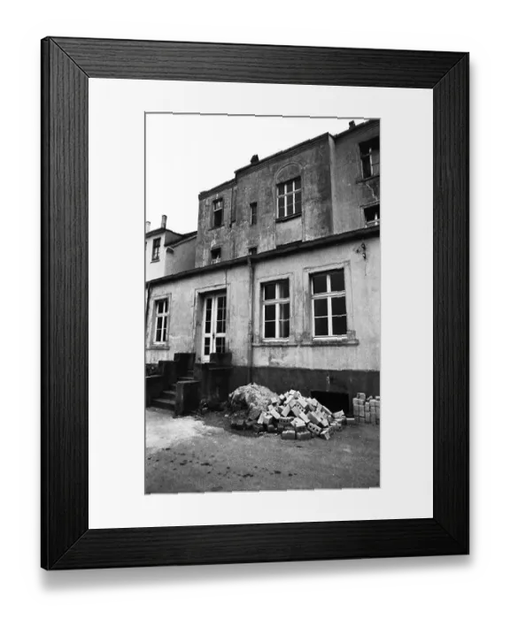 Framed Print : Negative highlights in the Ruhr area in the years 1965 to 1971