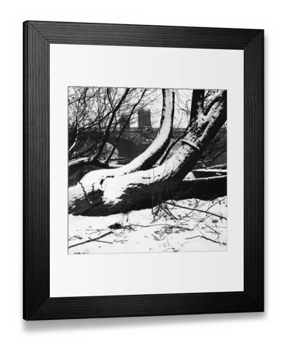 Framed Print : Winter in the CSSR, Prague and surroundings on 28 Framed Print : Winter in the CSSR, Prague and surroundings on 28