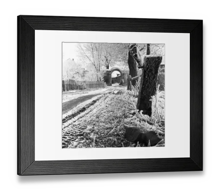 Framed Print : Winter in the CSSR, Prague and surroundings on 28 Framed Print : Winter in the CSSR, Prague and surroundings on 28