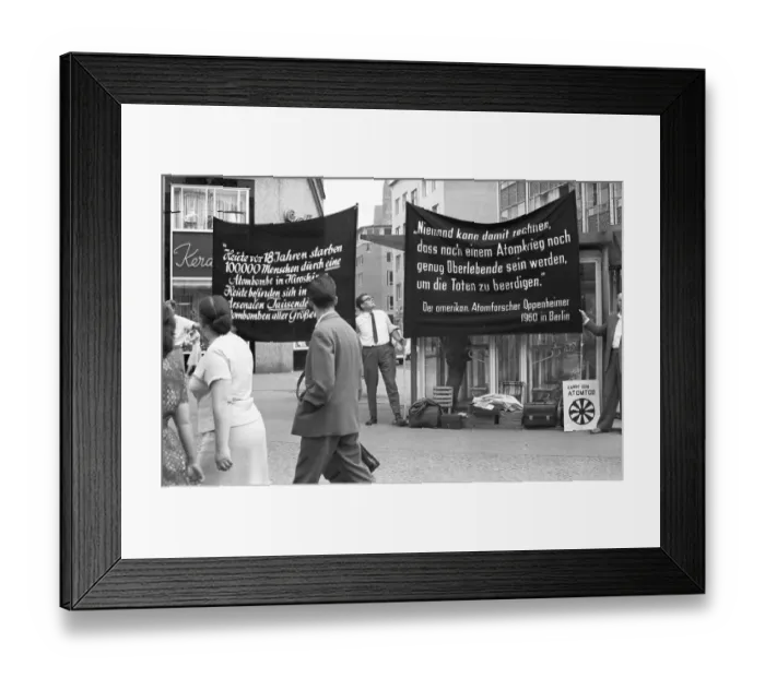 Framed Print : The Anti-War Day, here on 01. 09