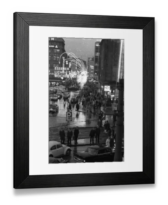 Framed Print : The Light Weeks in the city of Essen Framed Print : The Light Weeks in the city of Essen
