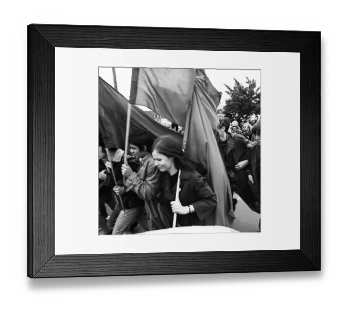 Framed Print : Many thousands of people gathered in Bonn on 11