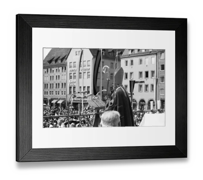 Framed Print : Every year the Sudeten German Landsmannschaft