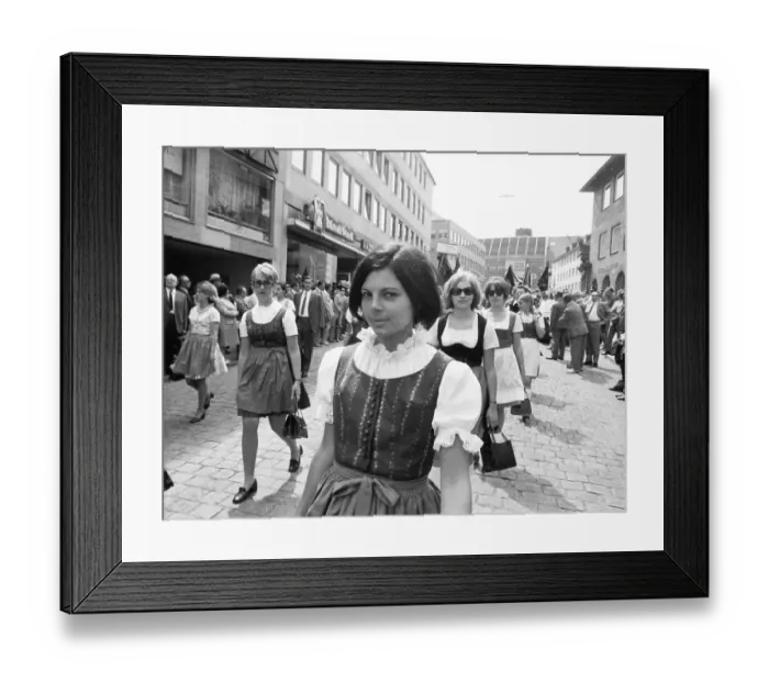 Framed Print : Every year the Sudeten German Landsmannschaft