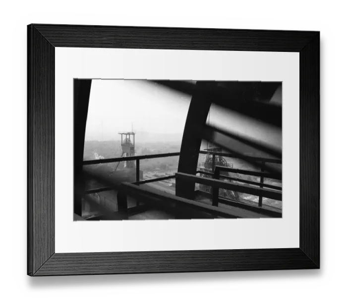Framed Print : Ewald Colliery, here in Herten in 1970