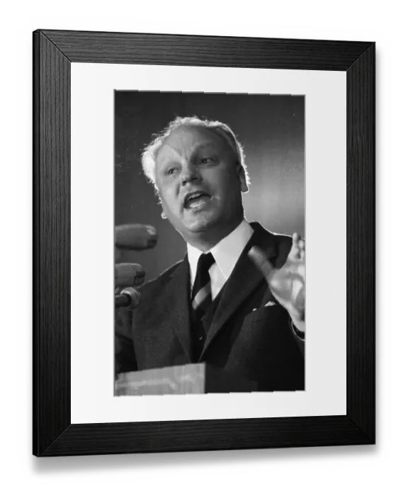 Framed Print : The 1970 Trade Union Congress of the Mining