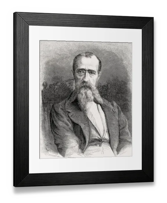 Framed Print : Emile Jean-Horace Vernet, 1789 - 1863