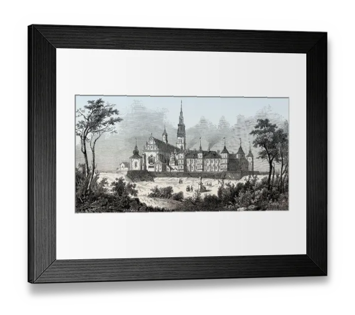 Framed Print : The Jasna Gora Monastery, CzEstochowa