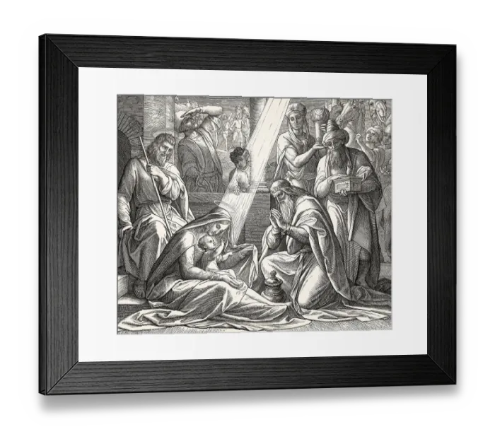 Framed Print : The biblical Magi, by Julius Schnorr von Carolsfeld Framed Print : The biblical Magi, by Julius Schnorr von Carolsfeld