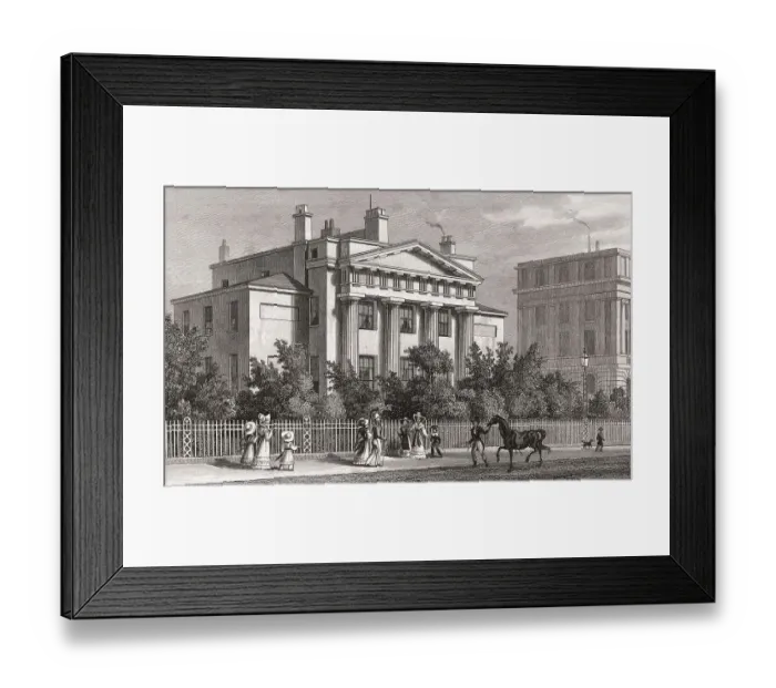 Framed Print : Doric Villa, Regent's Park Framed Print : Doric Villa, Regent's Park