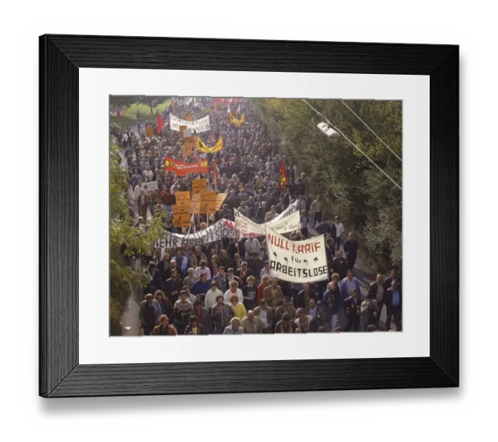 Framed Print : Siegen on 10 October 1985, Luwigsahafen on 14 December 1985 Framed Print : Siegen on 10 October 1985, Luwigsahafen on 14 December 1985