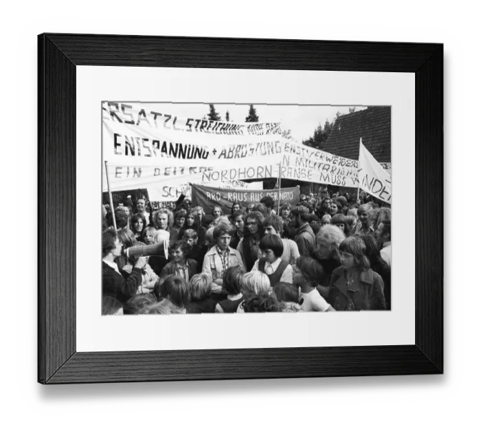 Framed Print : Environmental protection, detente