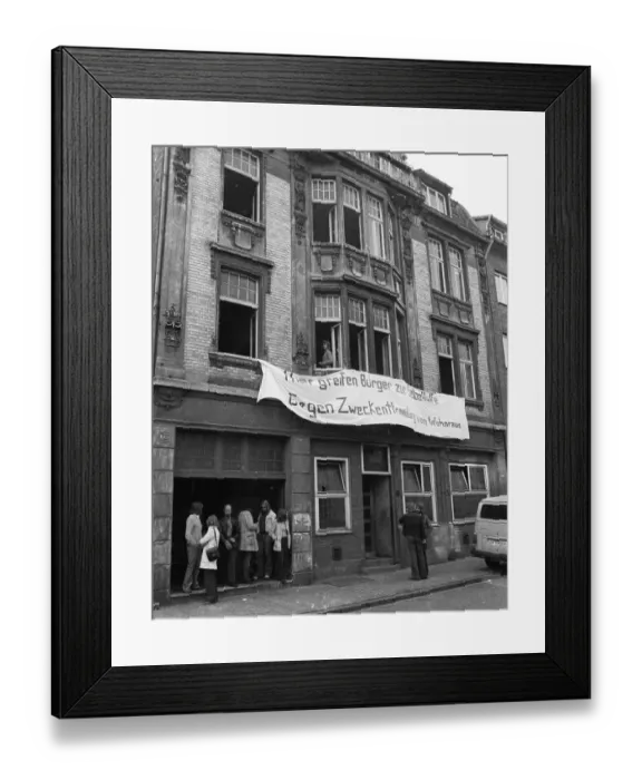 Framed Print : With the occupation of a house Framed Print : With the occupation of a house