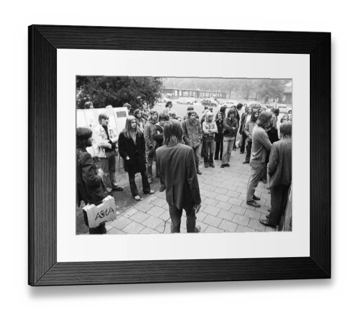 Framed Print : With the occupation of a house