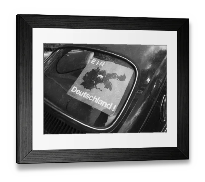 Framed Print : The Congress of the East German Expellees Associations on 15