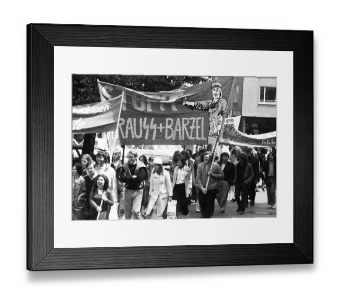 Framed Print : Those affected by the Radical Decree