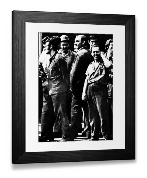Framed Print : The Ruhr area in the 60s and 70s