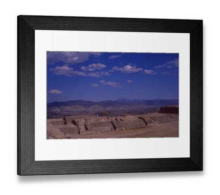 Framed Print : Mexico: The temple ruins of Monte Alban in the state of Oaxaca Framed Print : Mexico: The temple ruins of Monte Alban in the state of Oaxaca