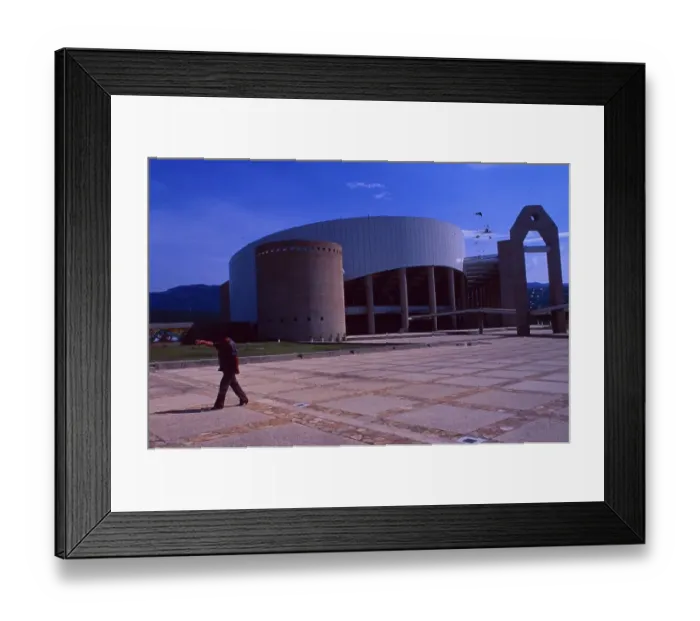 Framed Print : Mexico: The congress centre in Chiapas Framed Print : Mexico: The congress centre in Chiapas