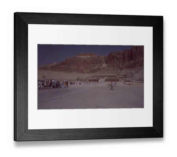 Framed Print : Egypt: Hatshepsut in the Valley of the Pharons near Luxor