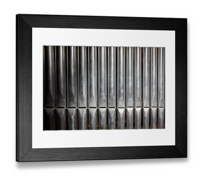 Framed Print : Pipes of an organ Framed Print : Pipes of an organ