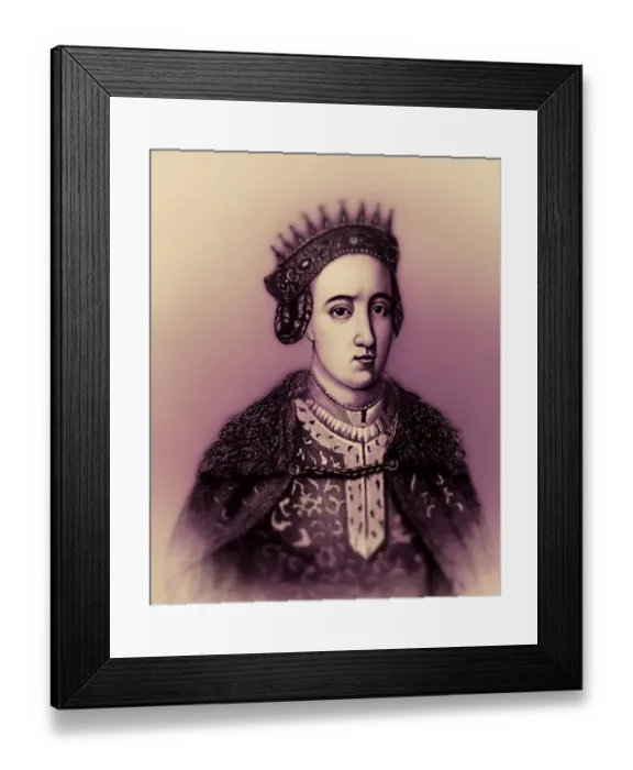 Framed Print : Margaret I, Margrete Valdemarsdatter Framed Print : Margaret I, Margrete Valdemarsdatter