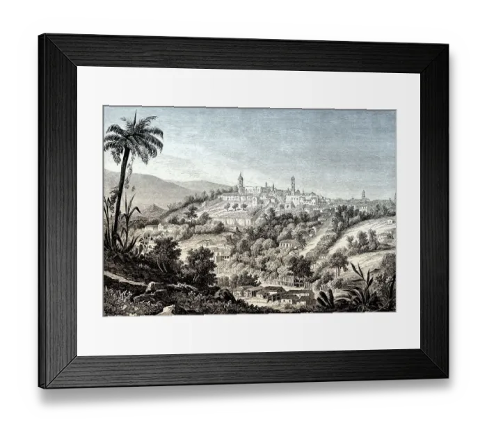 Framed Print : Jalapa, Republic of Guatemala, Central America