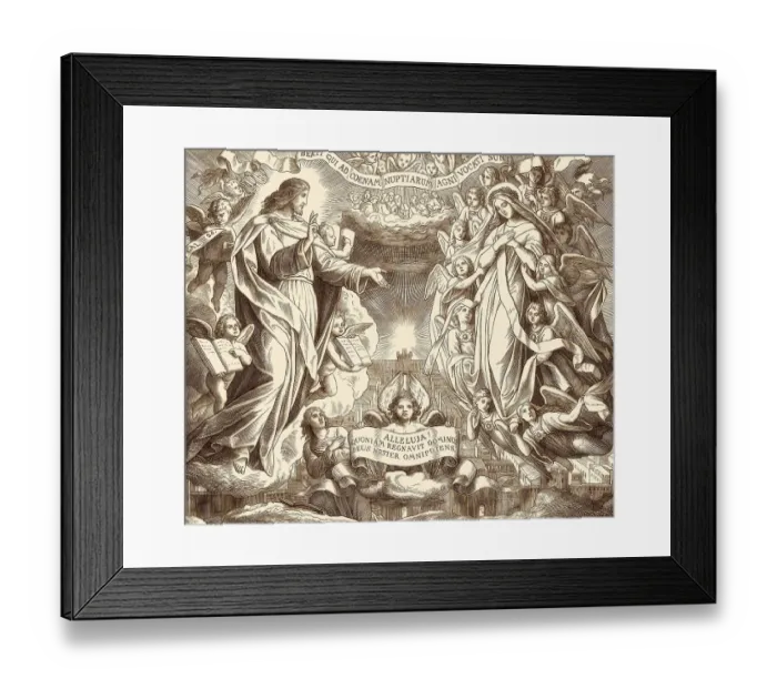 Framed Print : The New Jerusalem, Book of Revelation